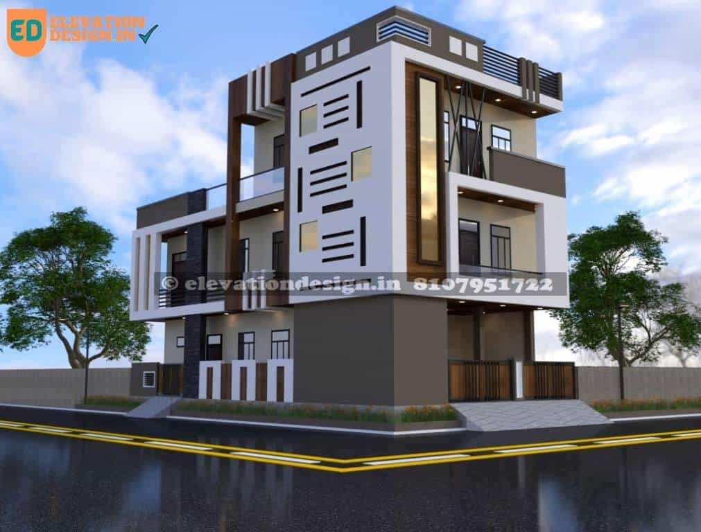 3d elevation design for house