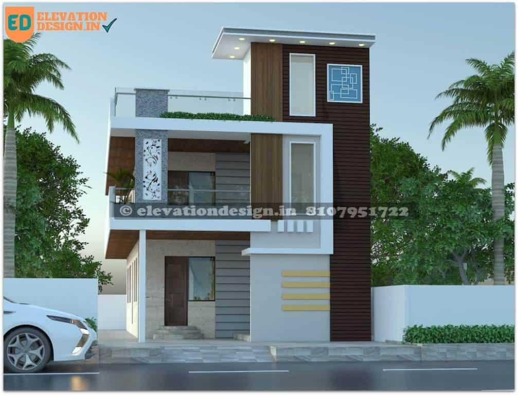 indian front house design