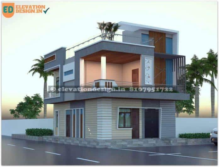 simple 2nd floor house front elevation designs for double floor