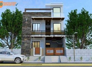 village normal house front elevation designs