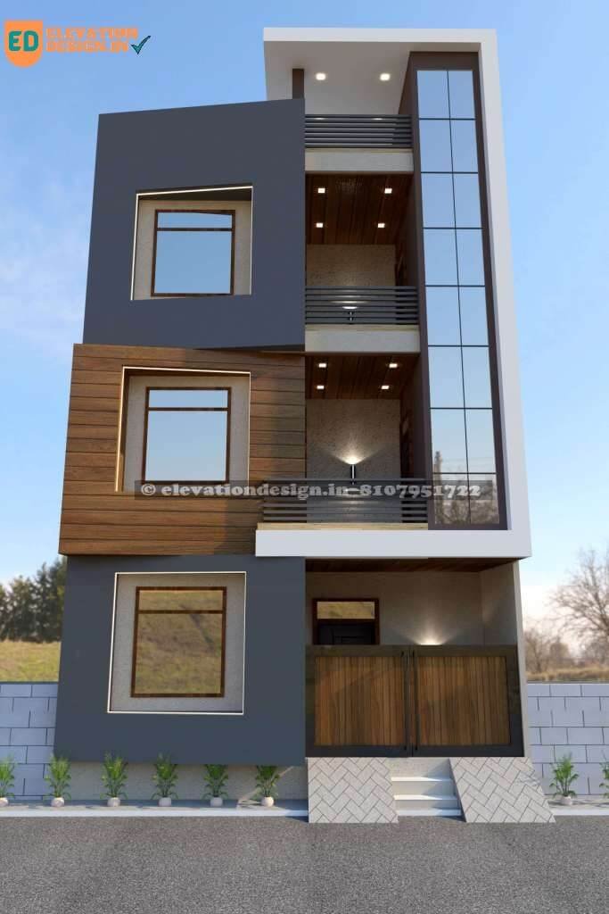 Image of simple g+2 house design