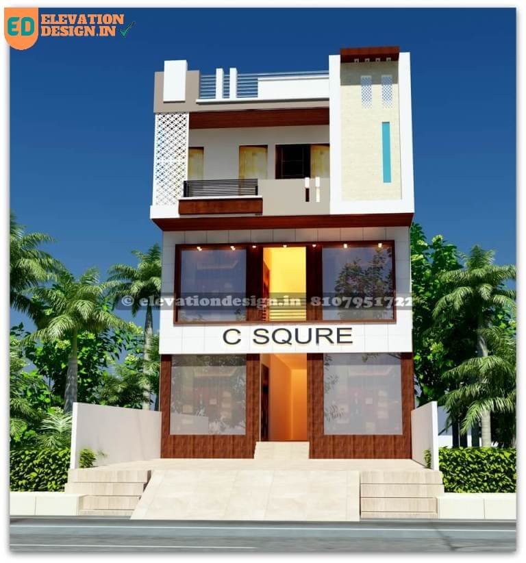 Image of commercial 3d front design