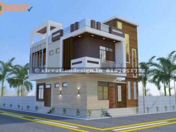 20 feet front elevation double floor