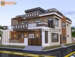 2nd floor house front elevation designs for double floor