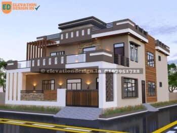 2nd floor house front elevation designs for double floor