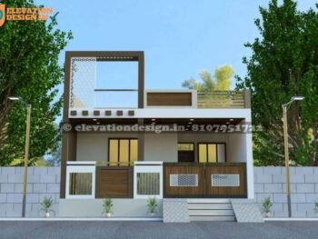 front elevation single floor