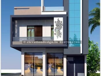 simple house front wall design