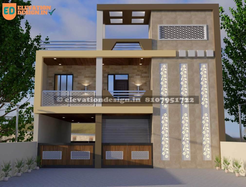 Duplex house front design indian style Duplex house front design indian style