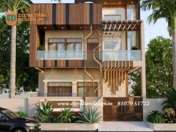 3d front elevation double floor