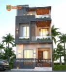 double floor front elevation design