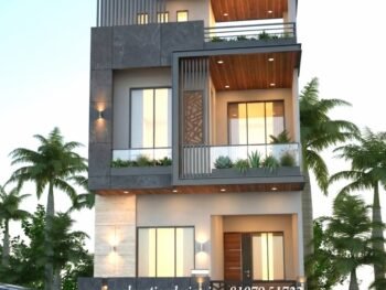 double floor front elevation design
