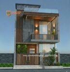 double floor normal house front elevation designs