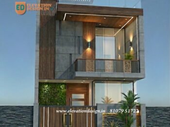 double floor normal house front elevation designs