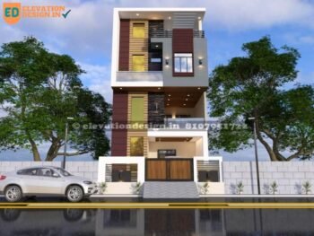 elevation designs for 3 floors building