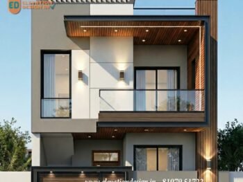 front side simple house front elevation designs for double floor