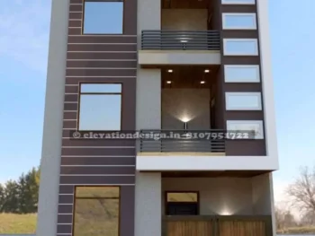 low cost elevation designs for 3 floor houses