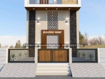 modern acp sheet front elevation design