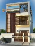 modern double floor front elevation design