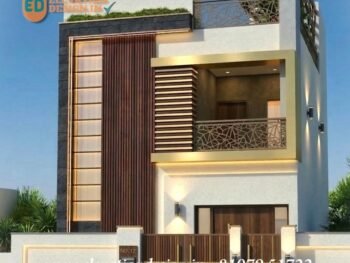 modern double floor front elevation design