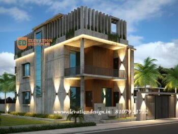 2 side front elevation design