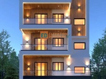 Simple Indian house design for g+3