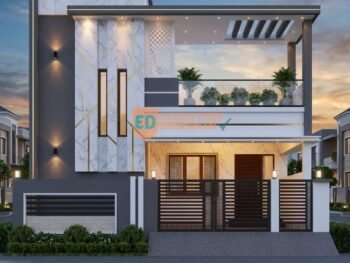 3D front elevation design