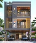 Contemporary front elevation