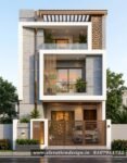 Contemporary house front elevation ideas
