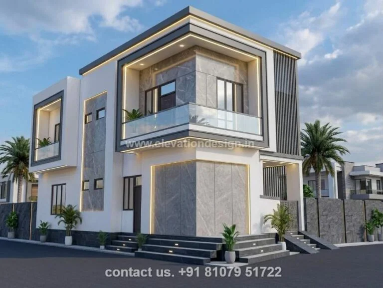Latest elevation design India 28 ft
