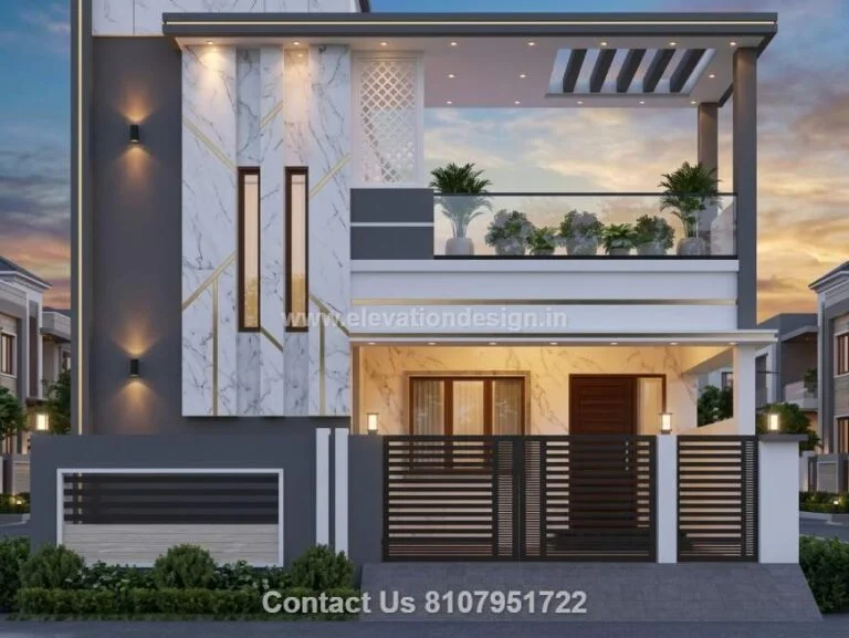 Modern 1 floor elevation 28 ft