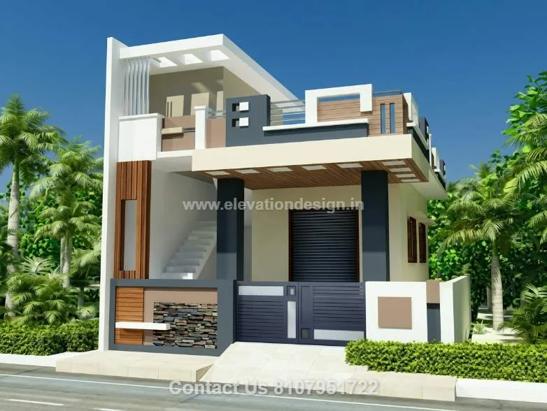 small house for 1 floor 18 ft