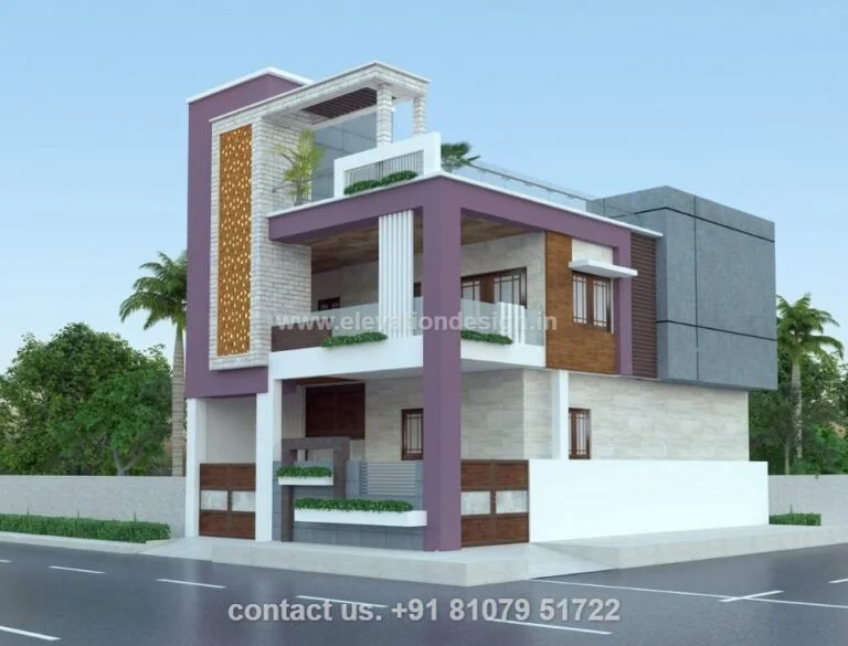east facing 2 storey home exterior 27 ft