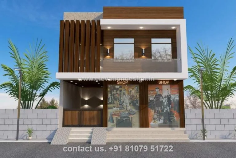 front design for shop 27 ft