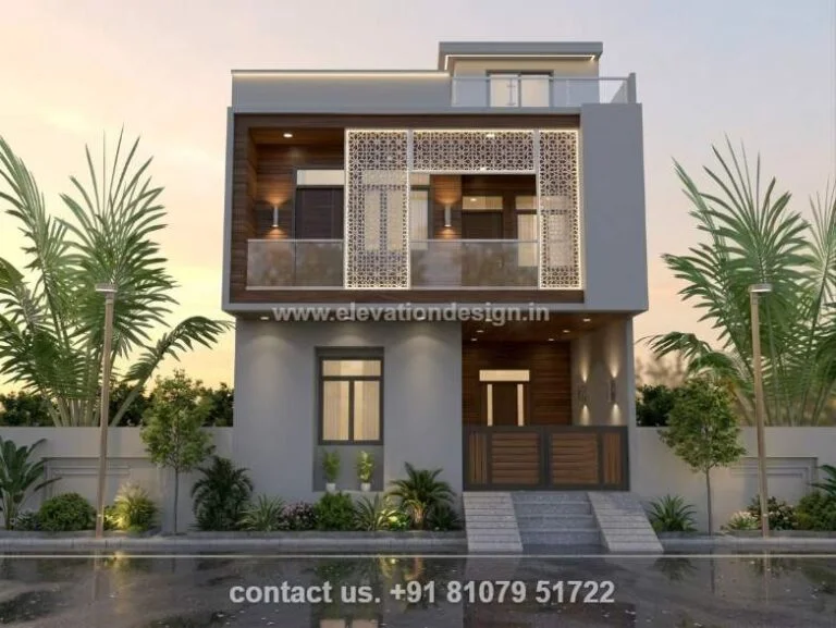 House elevation design 24 ft