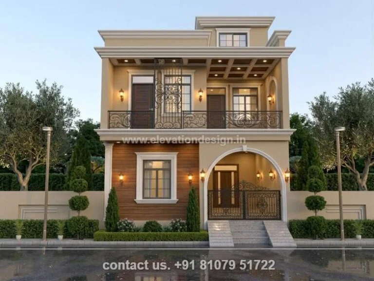 Attractive front elevation 26 ft