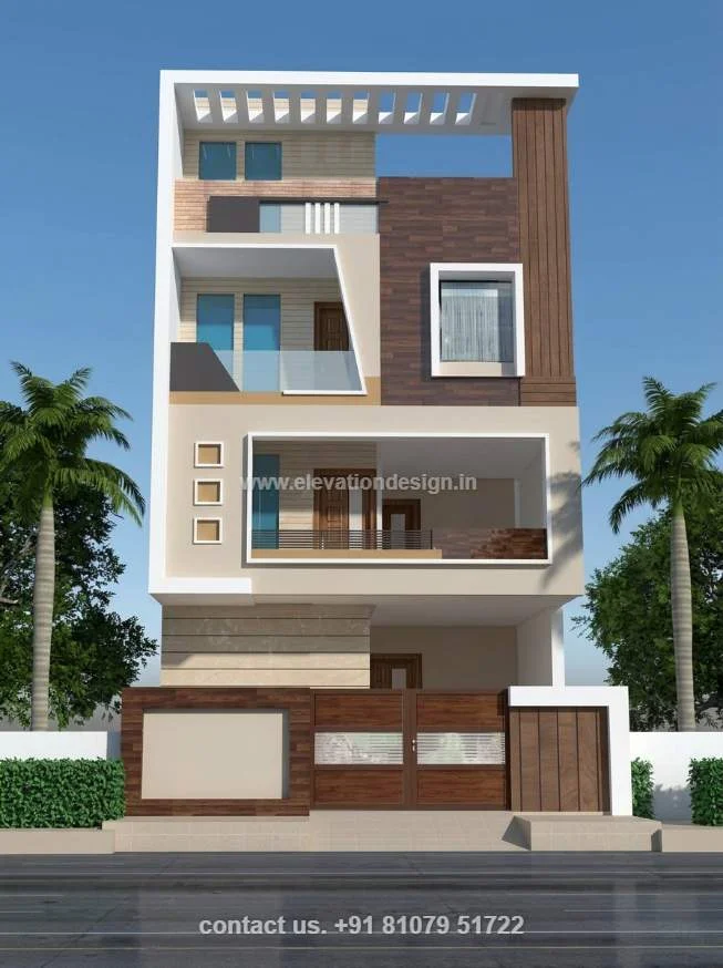 box style elevation 3 floor 28 ft