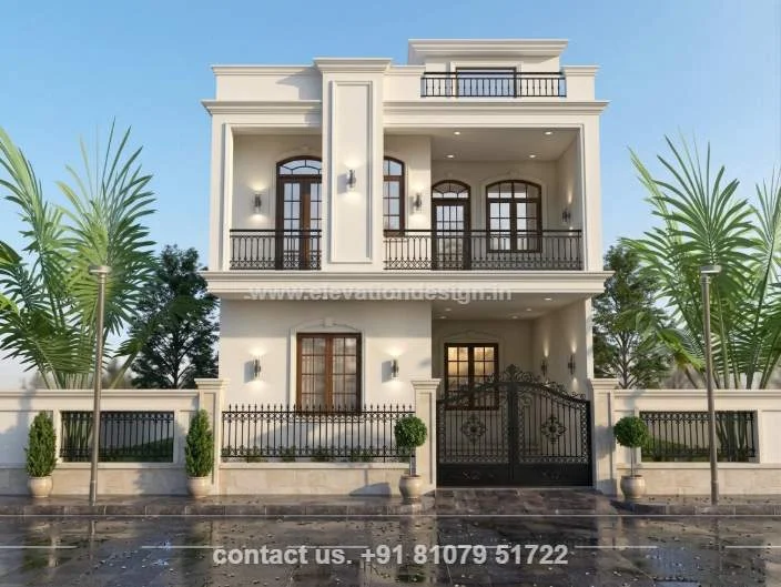 White house elevation 26 ft