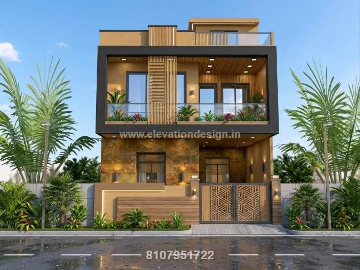 best 2 storey house exterior 28 ft