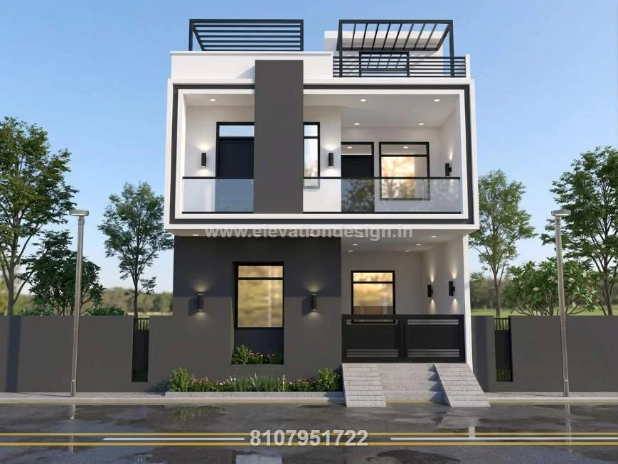 commercial two 2 floor front design 30 ft