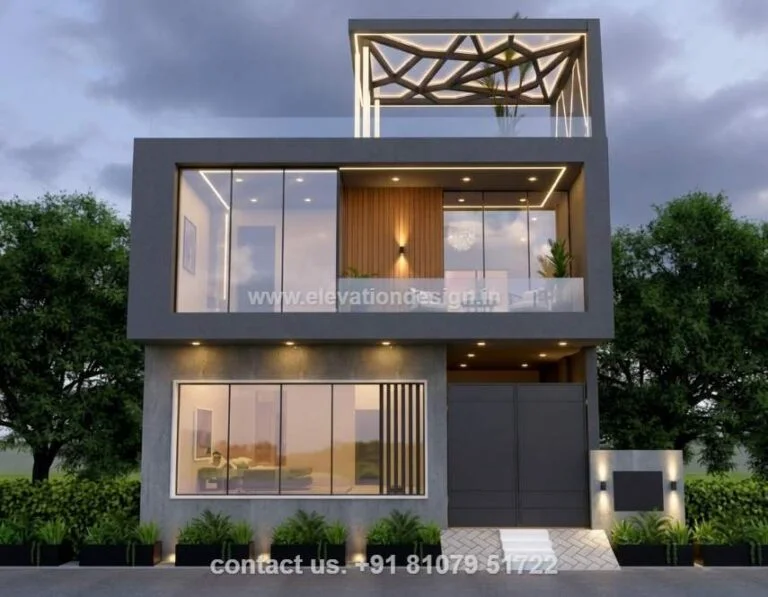 trending g+1 architectural design 28 ft