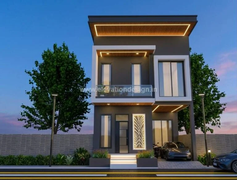 simple contemporary exterior 20 ft