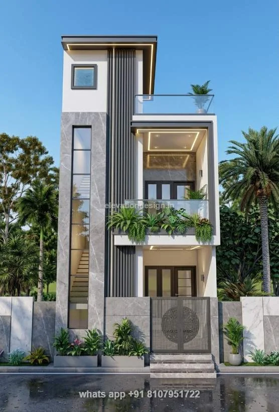 15×40 2 Floor Exterior Design