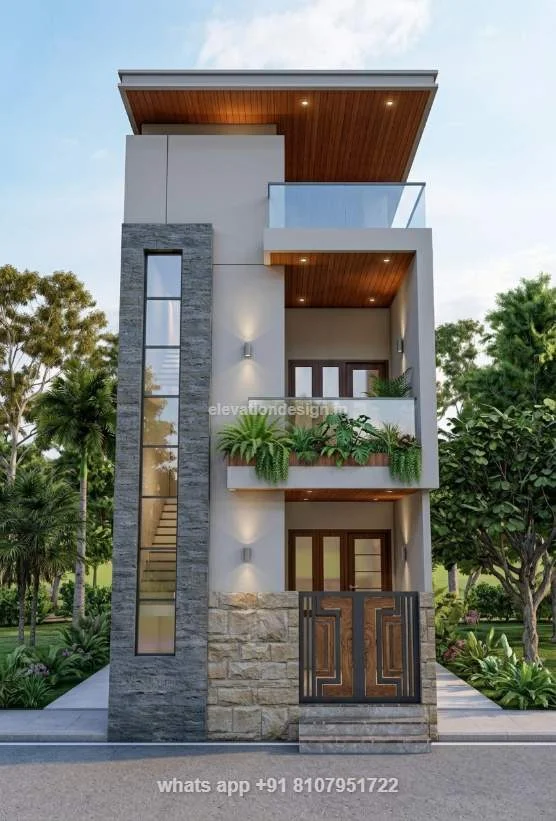 15×40 600 Sq Ft 2 Floor Elevation