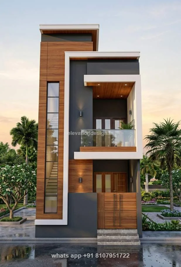15×40 Acp Elevation 2 Floor