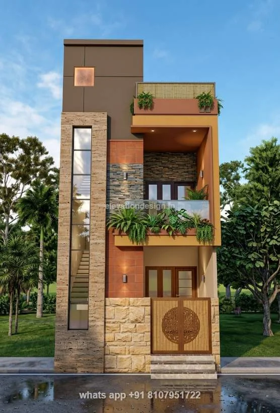15×40 G+1 Tile Elevation Design