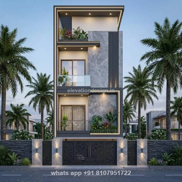 15×40 G+2 Elevation Design