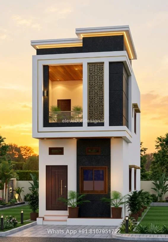2 Floor Small House Design