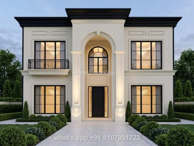 26 Ft House Front Elevation Design 2 Floors