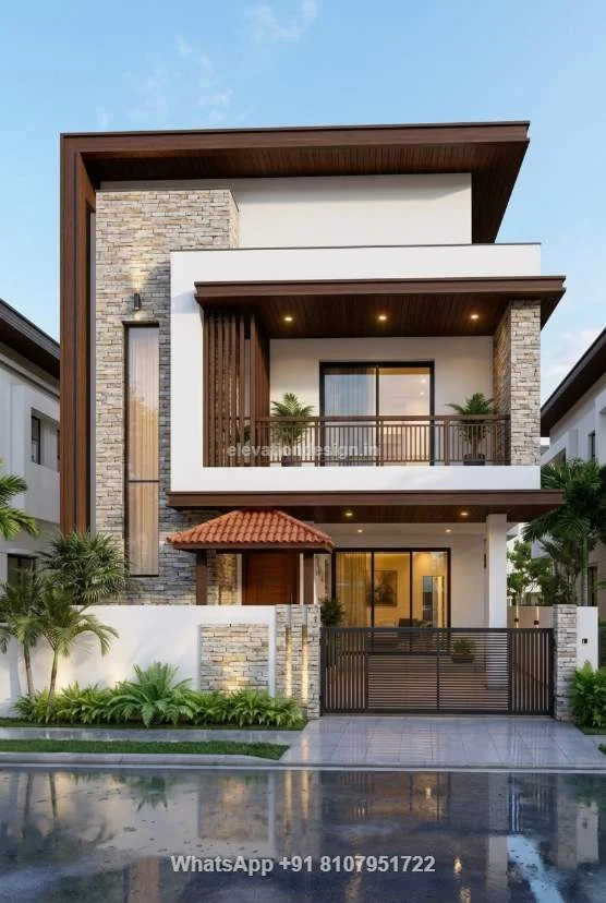 27 Ft House For Front Design
