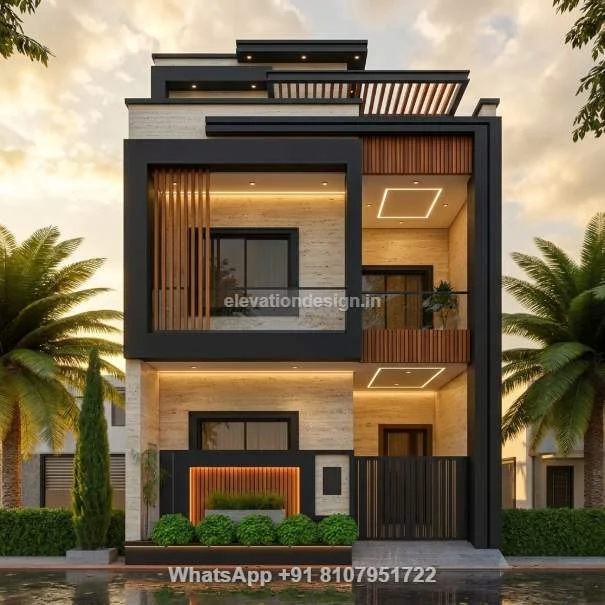 29 Ft House Front Design